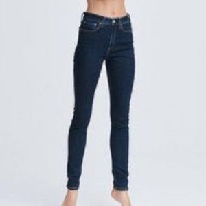 Rag and Bone High Rise Skinny Jeans